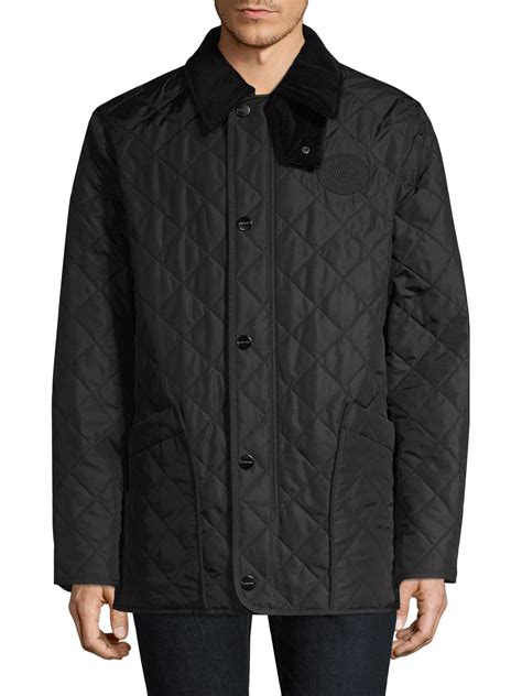 burberry quilted jacket mens cheap|burberry twill barn jacket.